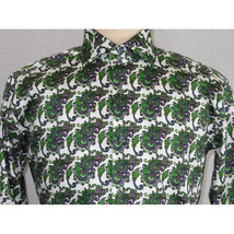 Men Shirt J.Valintin Turkey-Usa 100% Egyptian Cotton Axxess Style A113-12 Green image 8