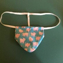 New Sexy Mens PIG Farm Animal Gstring Thong Male Lingerie Underwear - £15.17 GBP