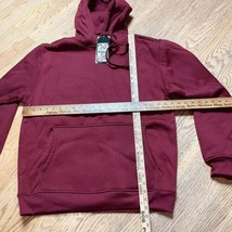 Regal Wear Men&#39;s Burgundy Maroon Purple NWT Long Sleeved Pull Over Hoodi... - £14.08 GBP