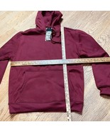 Regal Wear Men&#39;s Burgundy Maroon Purple NWT Long Sleeved Pull Over Hoodi... - $24.61 CAD