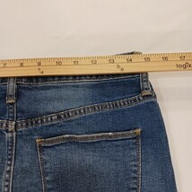 Universal Thread Women's Blue Frayed Denim Cotton Blend Skirt Size 10/30 (30×19) image 5