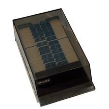 VTG Rolodex VIP 24C Index Blank Card File Covered Telephone Address Cont... - $16.82