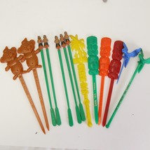 Swizzle Stick Stirrer Traders Vics Tiki Garden Disney Kona Kay Lot of 12 - $294.79 MXN