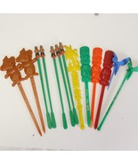 Swizzle Stick Stirrer Traders Vics Tiki Garden Disney Kona Kay Lot of 12 - $294.79 MXN