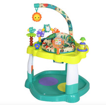 Baby Activity Center Saucer Stationary Swivel Toy Bar Electronic Lights ... - $84.24