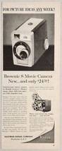 1950&#39;s Print Ad Kodak Brownie 8 Movie Cameras &amp; Projectors Eastman Rochester,NY - £13.21 GBP