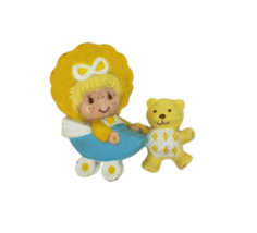 VINTAGE 1982 STRAWBERRY SHORTCAKE BUTTER COOKIE JELLY BEAR PVC MINIATURE... - $11.40