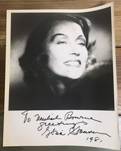 Gloria Swanson Signed 1981 8X10 Glossy Photo Movie Actress No COA - £109.85 GBP