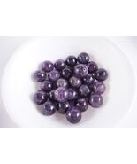 26 PIECES 20 mm 20MM AMETHYST GEMSTONE BEADS, round, loose beads - €42,55 EUR