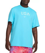 Nike Men&#39;s Team USA T Shirt Primary Dri-FIT Short Sleeve Crew Baltic Blu... - $47.85 CAD