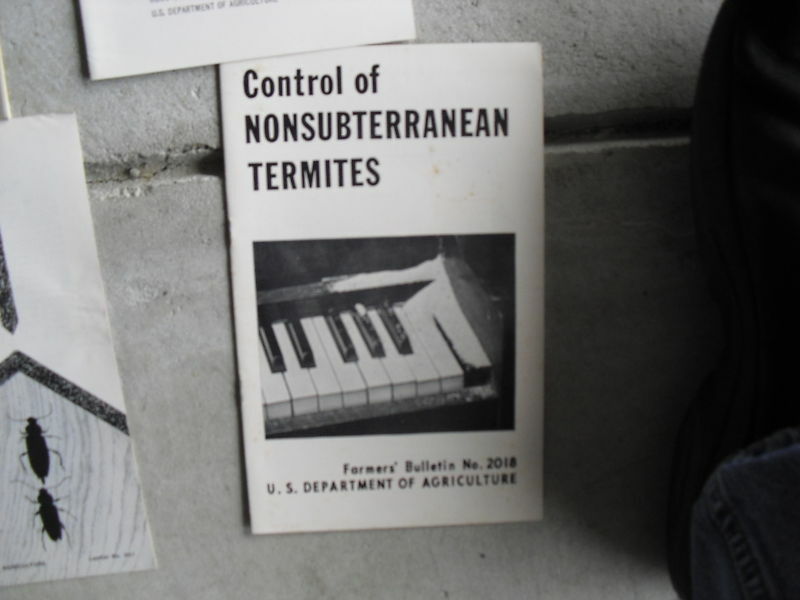 Vintage 1950 Booklet US Agriculture Control of Termites - $16.83