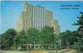Postcard Sheraton Laurentian Hotel Dominion Square Montreal Quebec - £2.32 GBP