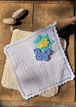 Farmhouse Chic Crochet Dishcloth Set - £11.01 GBP