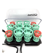 Clairol Lock &#39;N Roll Hot Hair Rollers, Model BT-1 with 24 Curlers - $37.99