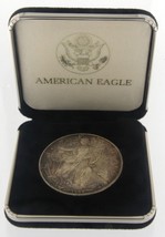 United states of america Silver coin $1 walking liberty dollar 198994 - £38.59 GBP