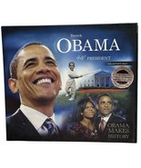 Barack Obama 44th President Collectors Vault Hardcover Commemorative His... - $41.05 CAD