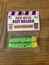 Hog Wild Sponge Tube Bait Holder Green-BRAND NEW-SHIPS SAME BUSINESS DAY - £6.94 GBP