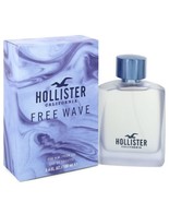 Hollister Free Wave by Hollister Eau De Toilette Spray 3.4 oz for Men - £27.53 GBP
