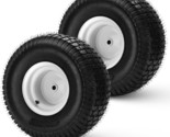 20X8.00-8&quot; New Lawn Mower Tires With Rim For Riding Lawnmowers And Tractors - £169.40 GBP