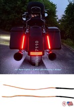 Custom Smooth LED  Motorcycle Bagger Running + Brake Lights - £30.18 GBP