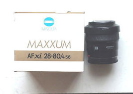 Minolta Maxxum AFxi 28-80/f4-5.6  55mm Lens - $59.19