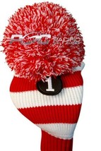 new #1 RED WHITE POM headcover golf club head cover fits Taylormade driver - £12.36 GBP