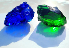 Andara ''Synergy Activation'' 450 Gram Emerald & Cosmic Blue Twin Collection - $211.00