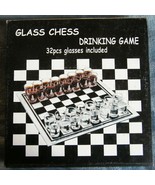 Glass Chess Drinking Game - $22.00