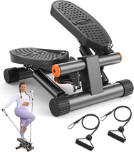 Niceday Steppers for Exercise, Mini Stair Stepper with Resistance Bands ... - $89.98