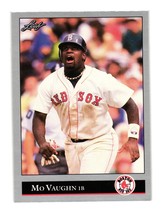 1992 Leaf #103 Mo Vaughn Boston Red Sox - £1.10 GBP