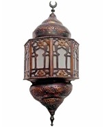 BR117 Unique Handmade Islamic LED Wall Sconce WHITE FROSTED GLASS - $60.78