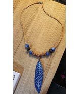 Disney Child&#39;s Costume Native American Tribal Feather Necklace with Beads - $12.59