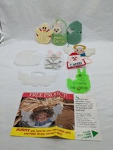Lot Of (10) Easter Spring Cross Stitch Project Bits And Pieces - $26.72