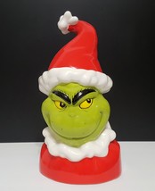 NEW Williams Sonoma The Grinch Cookie Jar 6 3/4&quot; x 6 1/2&quot; x 12 3/4&quot; h Earthenwar - £175.21 GBP