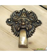 Solid Brass Ancient Balinese Barong Creature Detailed Door Knocker - 5.5... - £31.46 GBP