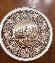 Royal Staffordshire Landing Of Roger Williams 1636 Decorative Plate 10.5... - $11.88