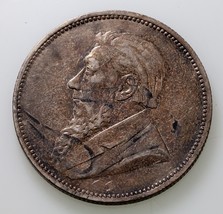 1896 Südafrika 2 Schilling Münze (XF) Extra Fein Km 6 - $57.70