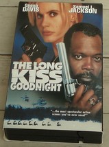 Gently Used Vhs Video, The Long Kiss Goodnight, Geena Davis, Very Good Cond - £3.85 GBP