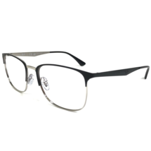 Ray-Ban Eyeglasses Frames RB6421 2997 Black Silver Square Thin Rim 54-19-145 - £37.78 GBP