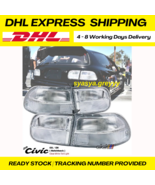 Clear White Rear Tail Light Lamp For Honda Civic 1992-95 3Dr Hatchback E... - $263.12 CAD
