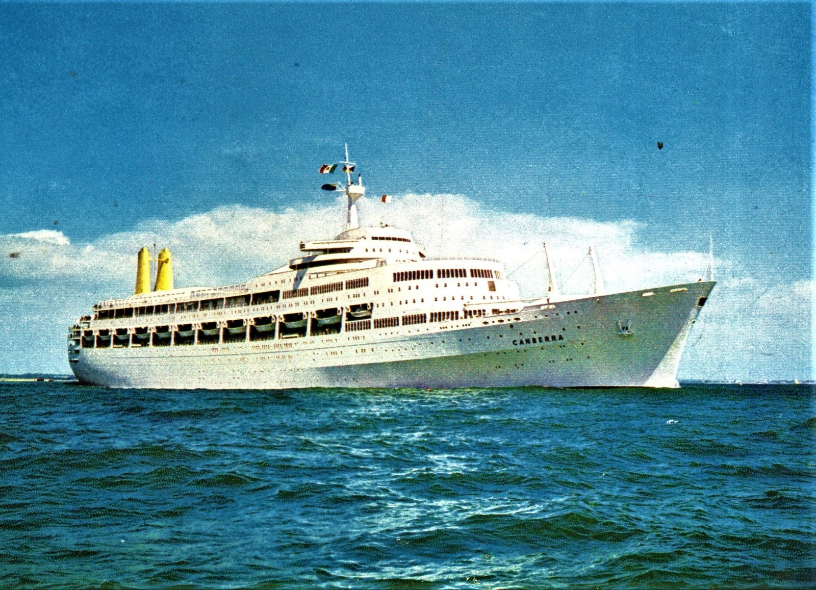 Primary image for P & O Canberra - Ship Postcard