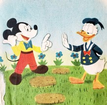 1950 Donald Duck&#39;s Adventure Mickey Mouse Book Plate Print Walt Disney F7E - $27.11 CAD