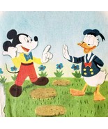 1950 Donald Duck&#39;s Adventure Mickey Mouse Book Plate Print Walt Disney F7E - $27.10 CAD