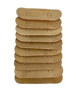 Premium skateboards FINGERBOARD WOODEN SKATEBOARD NATURAL WOOD GRAIN  LO... - $36.54 CAD