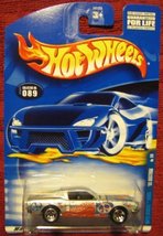 Hot Wheels Hippie Mobiles Series #1 1968 Mustang Gray Peace Signs #2001-... - £8.48 GBP