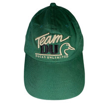 Ducks Unlimited Hat Cap Green DU Volunteer Duck Hunting Embroidered - £5.65 GBP