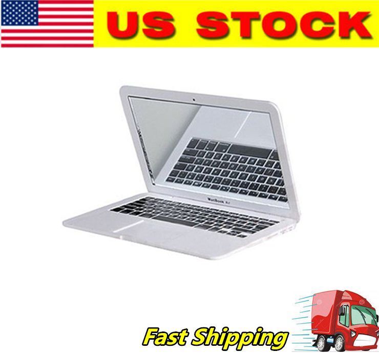 Mini Pocket MacBook Air Laptop Glass Women Makeup Mirror Sliver-USA Seller - $6.92
