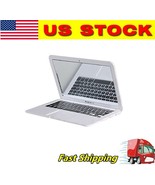 Mini Pocket MacBook Air Laptop Glass Women Makeup Mirror Sliver-USA Seller - $6.92