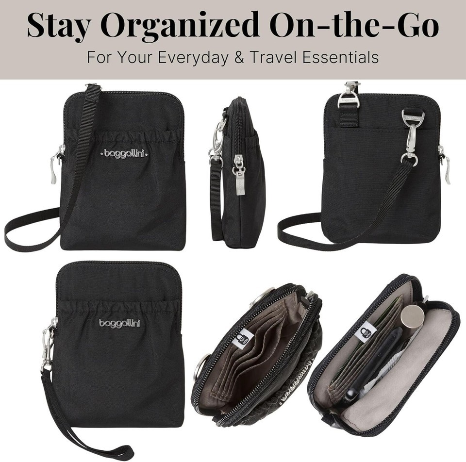 Stylish Women's Crossbody Bag - Lightweight Phone Purse with Multiple Card Slots Item image 9