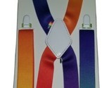 Levi&#39;s Pride LGBTQIA+ Rainbow Suspenders Clip On  New One size Fits All ... - £19.59 GBP